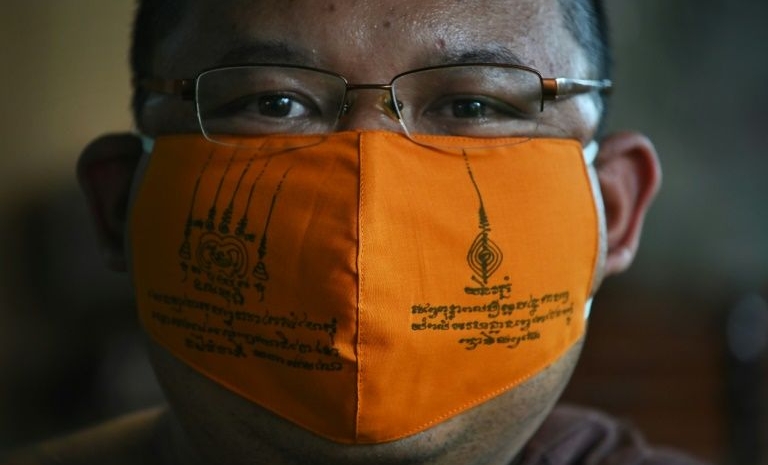 A group of innovative monks are turning to their Buddhist faith in a bid to help contain the virus. AFP