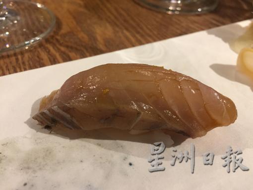 Sawara Zuke（以酱油腌的马鲛鱼）