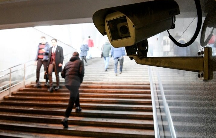 Moscow is using its network of facial recognition cameras to help in the battle against the coronavirus. AFP