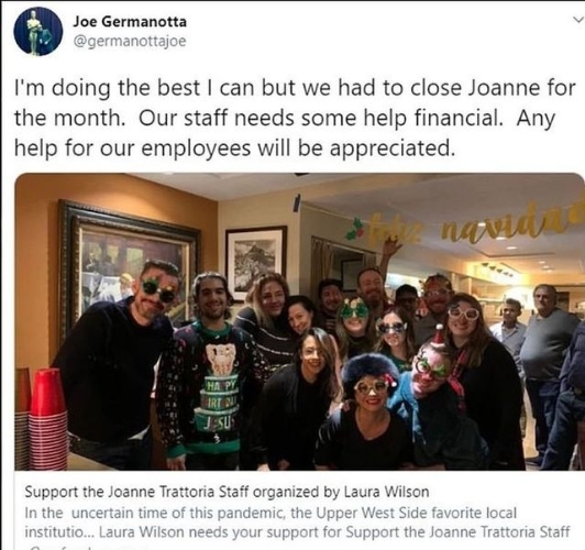 祖杰尔曼诺塔在推特发文恳请外界捐款，希望募集5万美元支付员工2周工资引发网民炮轰。