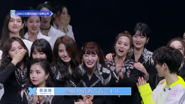 黄欣苑与孔雪儿、金子涵、魏辰、安崎、葛鑫怡和文哲的《Play》舞台获得Dance组第一名。