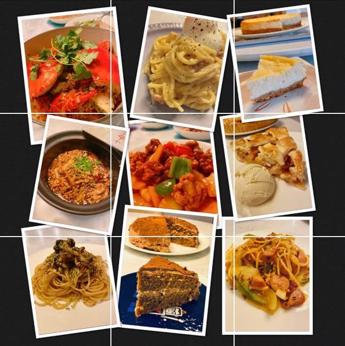 杨千嬅重开IG，分享多张食物照。