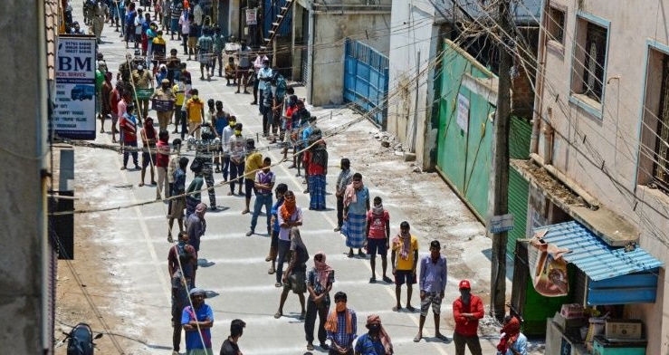 India's poorest have been hit the hardest by the coronavirus lockdown. AFP India's poorest have been hit the hardest by the coronavirus lockdown. AFP