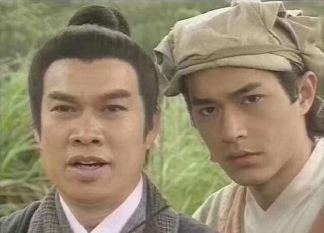 在九五年古天乐演杨过的《神雕侠侣》，白彪第三度演郭靖。