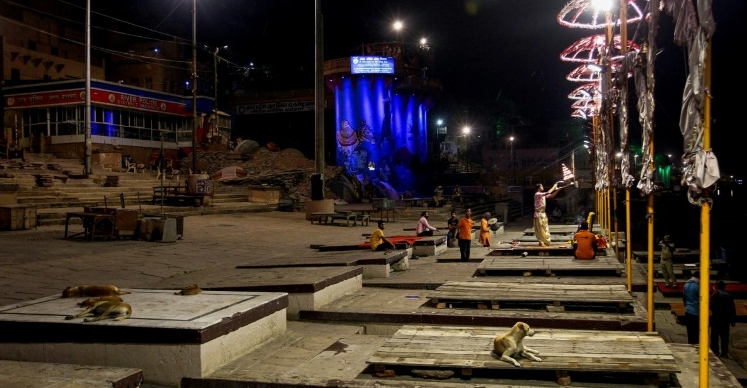 Due to nationwide lockdown, the number of funerals in Varanasi has dropped dramatically. AFP Due to nationwide lockdown, the number of funerals in Varanasi has dropped dramatically. AFP
