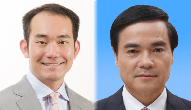 IOI产业宣布委任拿督潘丁友（右）任首席执行员，接下李耀升（左）升任执行副主席留下的职缺。