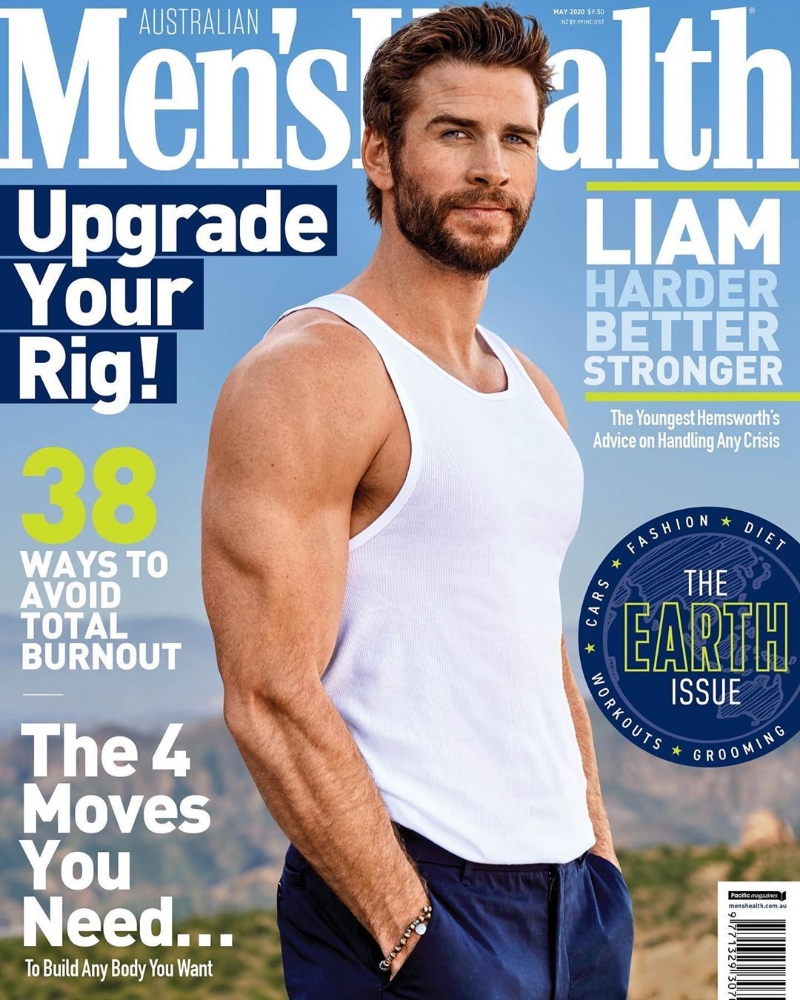 利安汉斯沃夫最近登上《Men's Health》杂志，壮硕的肌肉令观众大饱眼福。