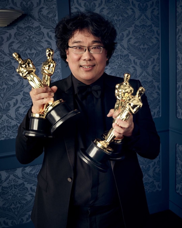 年初凭话题韩片《寄生上流》扬威奥斯卡的名导奉俊昊高踞第5位。