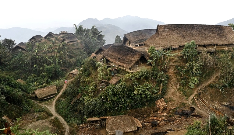 Off-grid villages with few schools or amenities dot thickly-forested slopes in Myanmar's north. AFP Off-grid villages with few schools or amenities dot thickly-forested slopes in Myanmar's north. AFP