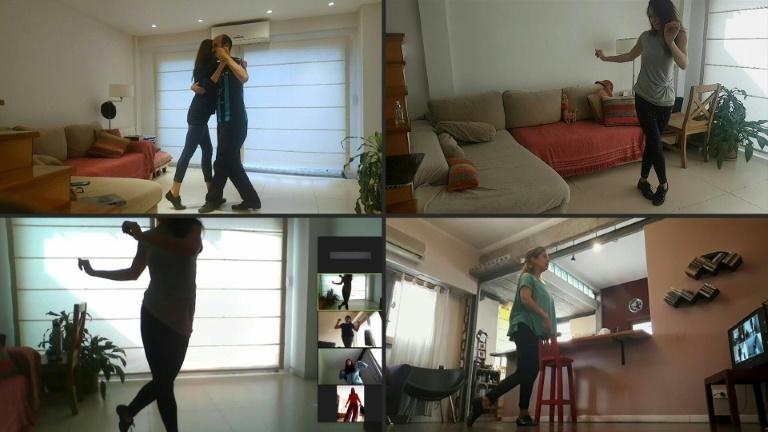 Argentina's tango glides into the living room due to the coronavirus pandemic. AFP Argentina's tango glides into the living room due to the coronavirus pandemic. AFP