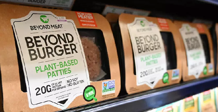 Prices of conventional protein have surged in recent weeks, giving plant-based products a chance to gobble up more market share. AFP
