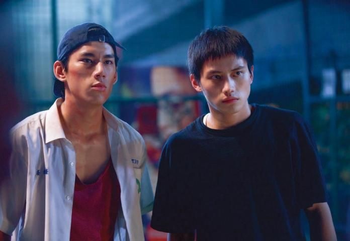 《下半场》朱轩洋（左）、范少勋一起入围最佳新进演员奖。