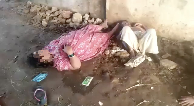 网传视频绘声绘影，误导网民认为这是印度冠病患者倒毙街头的画面。