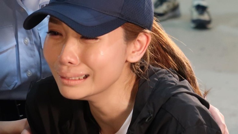 杨秀惠在剧中要顾着不断哭，还要比手语和兼顾表情，真的是不容易。