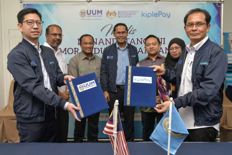 kiplePay与马来西亚北方大学签约，让大学生消费时无需使用现金。