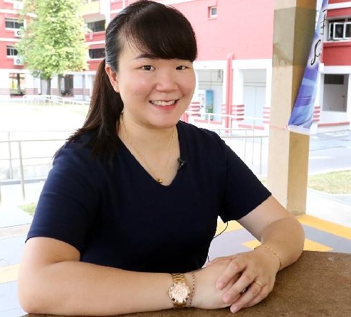 Christina Tan: The stressful life in Singapore serves as an impetus for her to keep upgrading herself. SIN CHEW DAILY