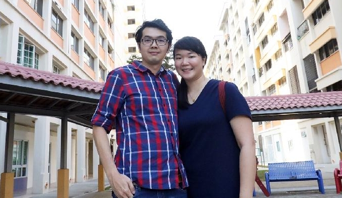 Both Edward Ho and Christina Tan have adapted so well into Singapore's fast-track life. SIN CHEW DAILY