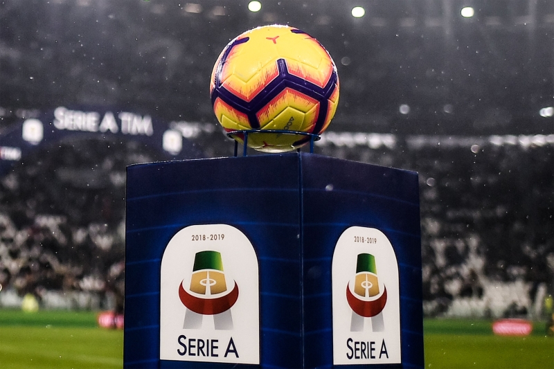 意大利足总周一宣布，包括意甲在内的所有足球赛事，都不会在6月14日前重启。（法新社档案照）