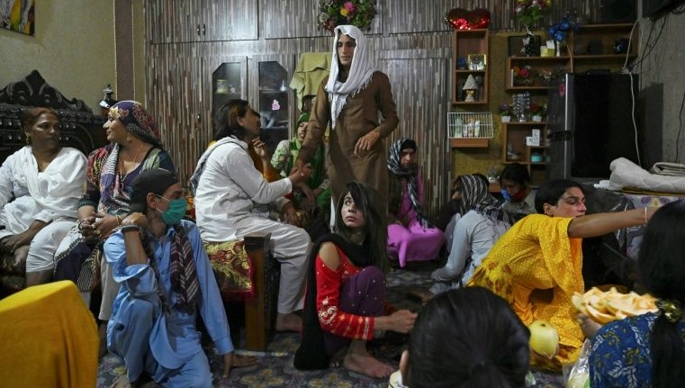 Transgender people in Pakistan are largely shunned by society. AFP