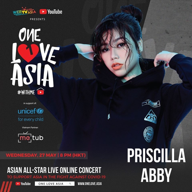 蔡恩雨今晚除了会和朱浩仁一起担任《ONE LOVE ASIA》线上演唱会串场主持人，也会携手合唱。
