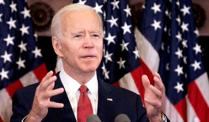 Joe Biden: The US is 'crying out for leadership'. AFP