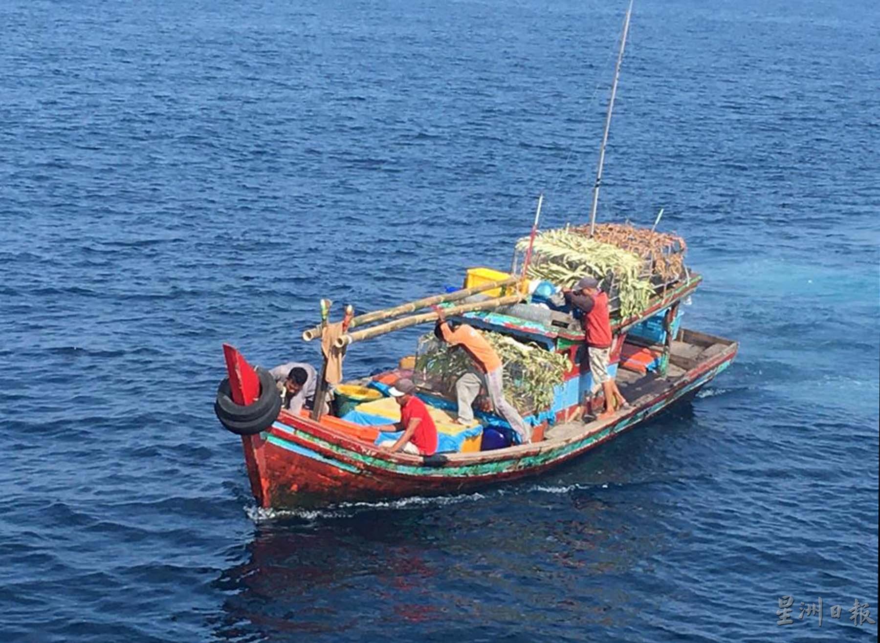 大部份在马印重叠海域被驱逐的都是小型传统渔船，也有部份是中型的拖网渔船。