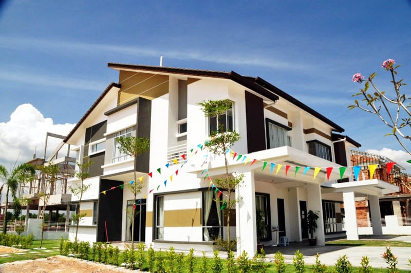 威华集团在瓜拉雪兰莪兴建的房屋。
