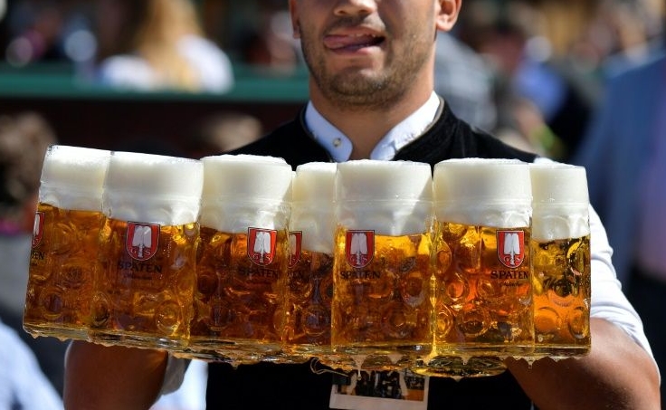 The Oktoberfest beer festival in Munich has become a cultural touchstone in Germany. AFP