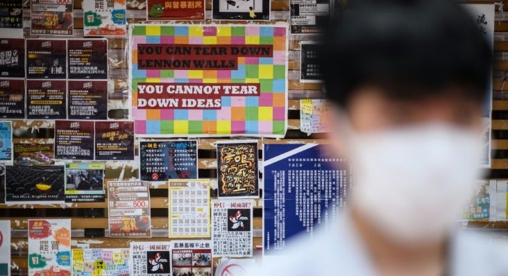 Activists are now concerned that a sweeping national security law proposed by Beijing could further erode Hong Kong's unique freedoms. AFP