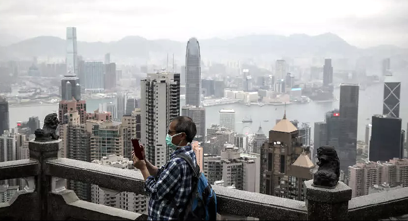 Hong Kong is still the most expensive city for expatriates. AFP