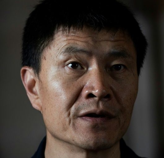 US-based Tiananmen survivor Zhou Fengsuo said his Zoom accounts was among those closed. AFP