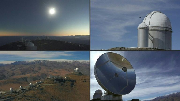 The pandemic has forced astronomers to shut down some of the world's most powerful telescopes in northern Chile. AFP