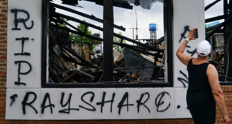 Rayshard Brooks's death was ruled a homicide by the county medical examiner's office. AFP Rayshard Brooks's death was ruled a homicide by the county medical examiner's office. AFP