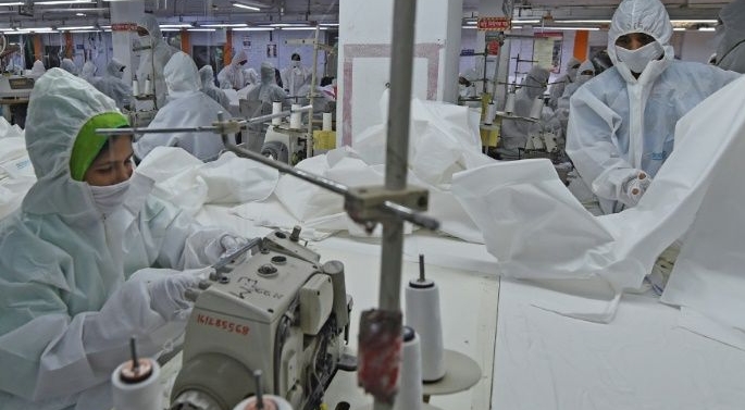 Bangladesh has become the world's second largest ready-made garment exporter after China. AFP
