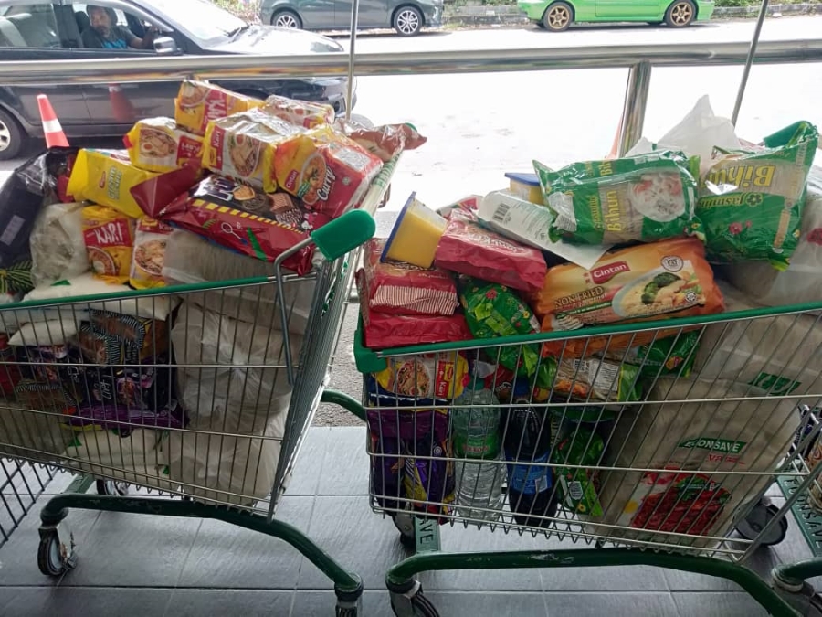 霹雳州食物库计划属于起步阶段，目前拯救及捐赠逾2500公斤的粮食。