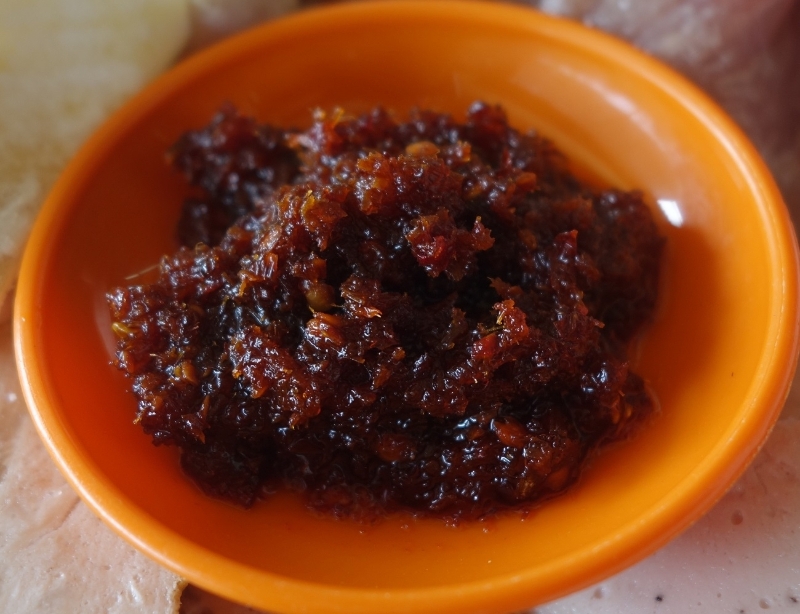 阮英雪制作的自家香茅辣椒酱，香醇好味。