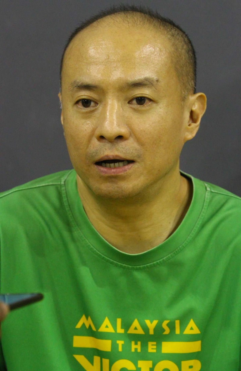 大马国家羽球队男单主教练叶橙旺（图）认为，林丹的退役不会对中国队造成太大影响。（档案照）