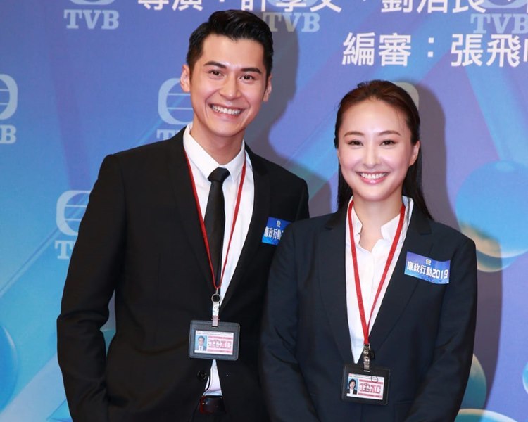 陈滢与陈家乐拍无线剧集《廉政行动2019》后屡传绯闻，但他们一直否认。