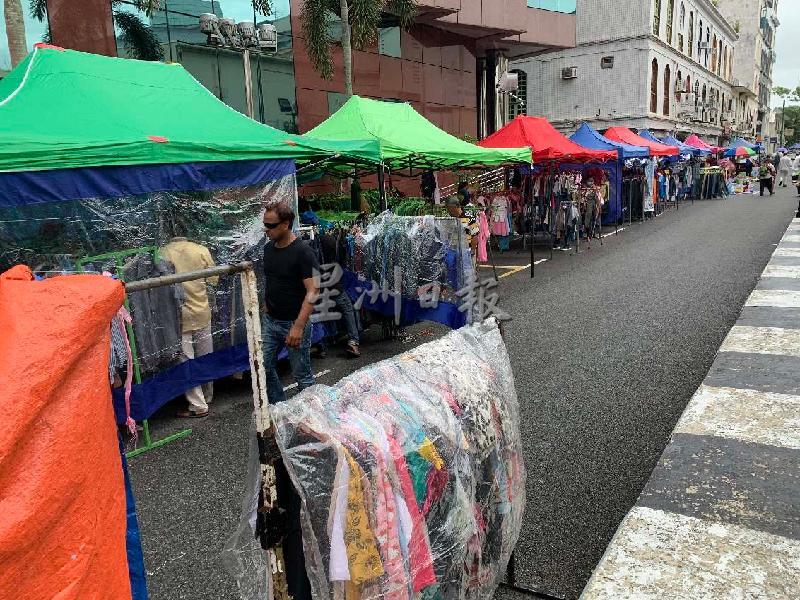 
每个周日在斯市首都的“我的欢乐城市”小贩活动，于本月12日开始在有条件的情况下恢复运作。