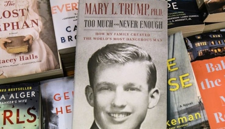 Mary Trump's new book on her uncle is a bestseller. AFP Mary Trump's new book on her uncle is a bestseller. AFP