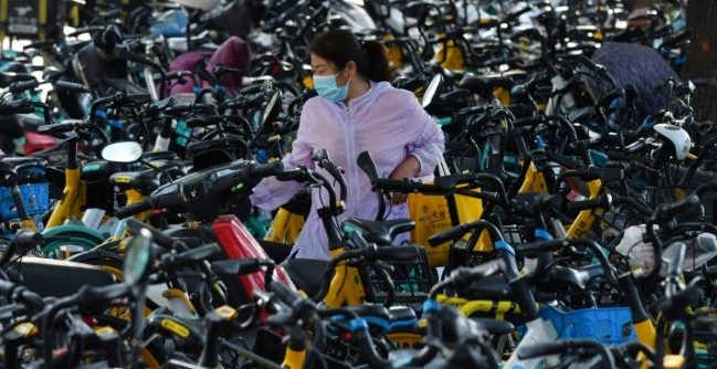 Bike sales are exploding in countries across the world. AFP