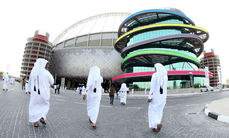 完善的体育设施将成为卡塔尔申办奥运会的最大保障。（法新社照片）