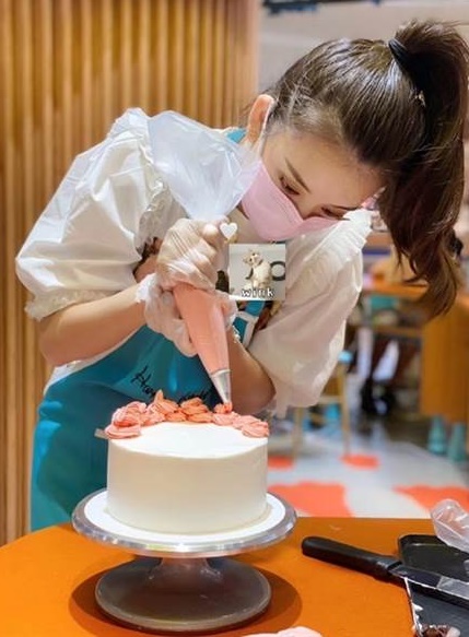 方媛分享做蛋糕的日常。