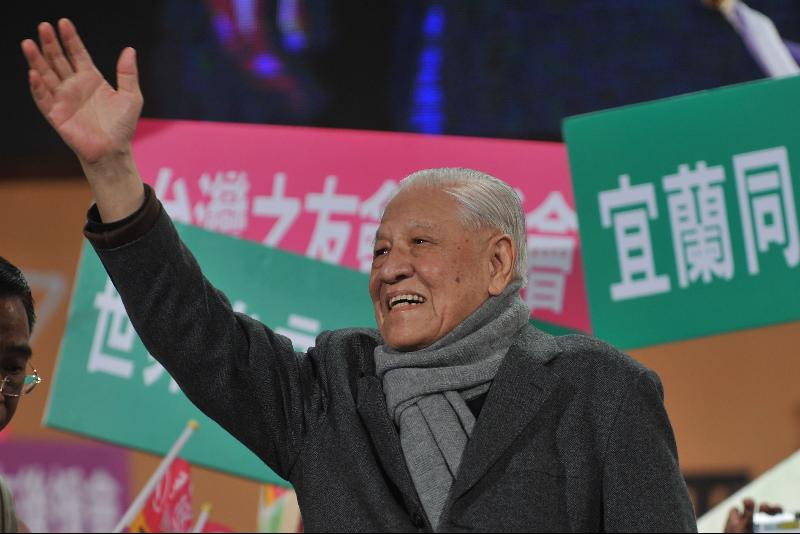 台湾前总统李登辉过世，享寿98岁。（图：法新社档案照）