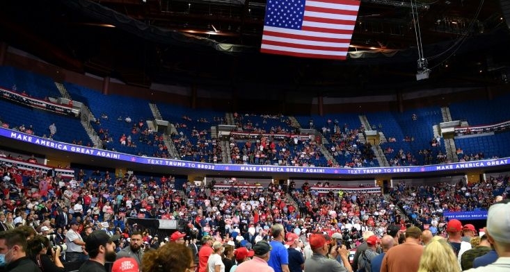 Turnout at Trump's Tulsa rally were far below expectations, with TikTok and K-pop fans taking credit. AFP