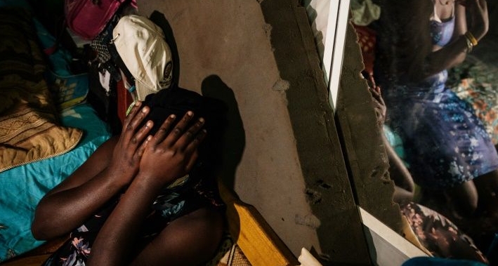 For many girls like Linnet (L), hopes of ever returning to school will be fully dashed once they give birth. AFP