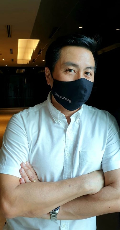 陈峰被点名“戴口罩挑战”，也点名林静苗、叶良财接招。