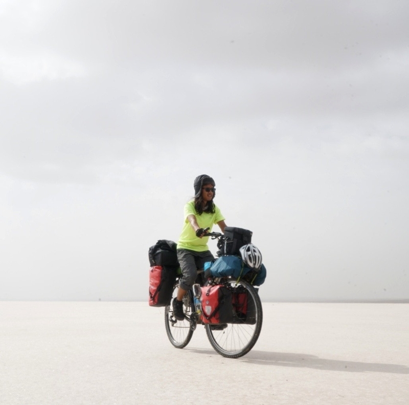莫哈末阿米尔已骑脚车走过亚洲和欧洲的33个国家。