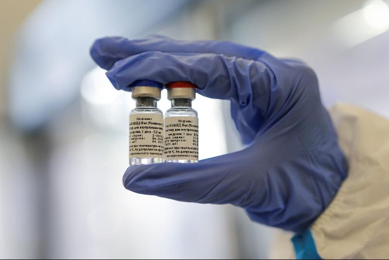 俄罗斯代号“卫星-V”（Sputnik V）的疫苗是上述28支正在接受临床评估的疫苗之一，传出接下来可能在巴西进行第3阶段人体临床试验。（法新社）