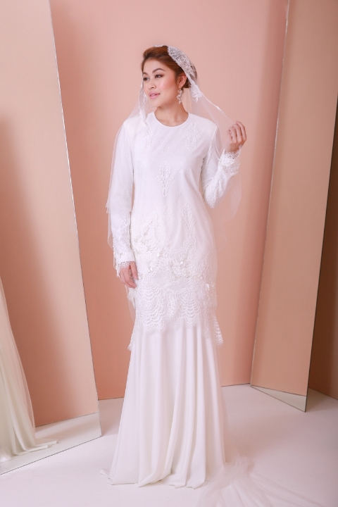 Jovian Mandagie的婚纱设计。